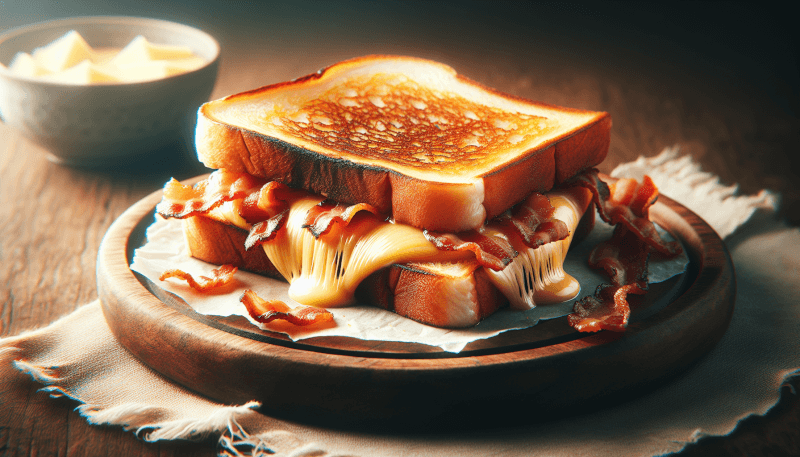 whats the best way to make a classic grilled cheese and bacon sandwich 4