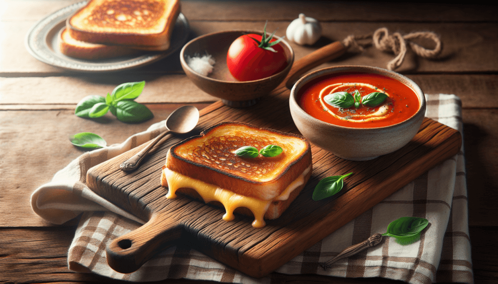 Whats The Best Way To Make A Classic Grilled Cheese And Tomato Soup Combo?