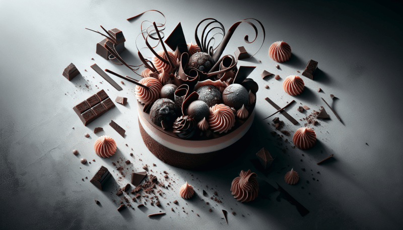 best ways to make show stopping desserts with chocolate garnishes